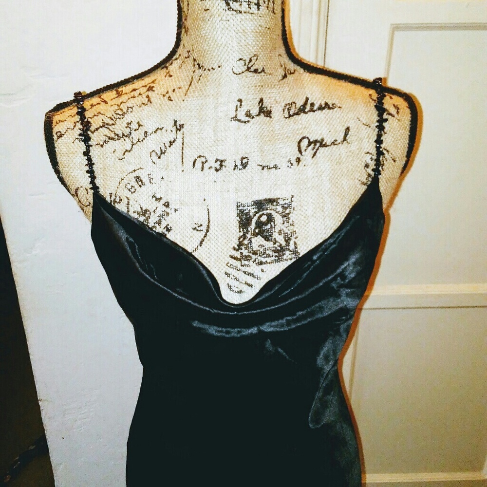 New Years Eve Art Deco Black Dress!