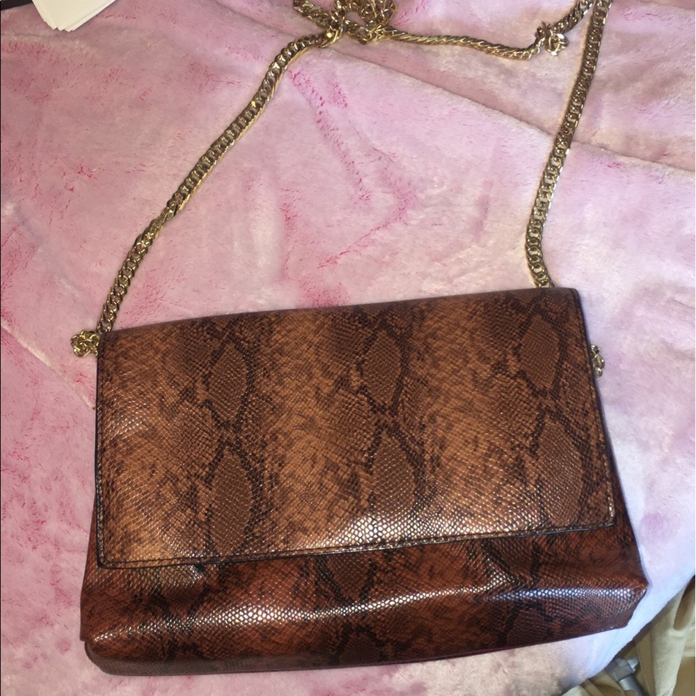 Zara crocodile handbag