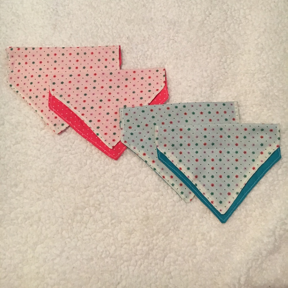 SOLD HANDCRAFTED puppy/dog/cat collar bandanas! - Picture 5 of 7