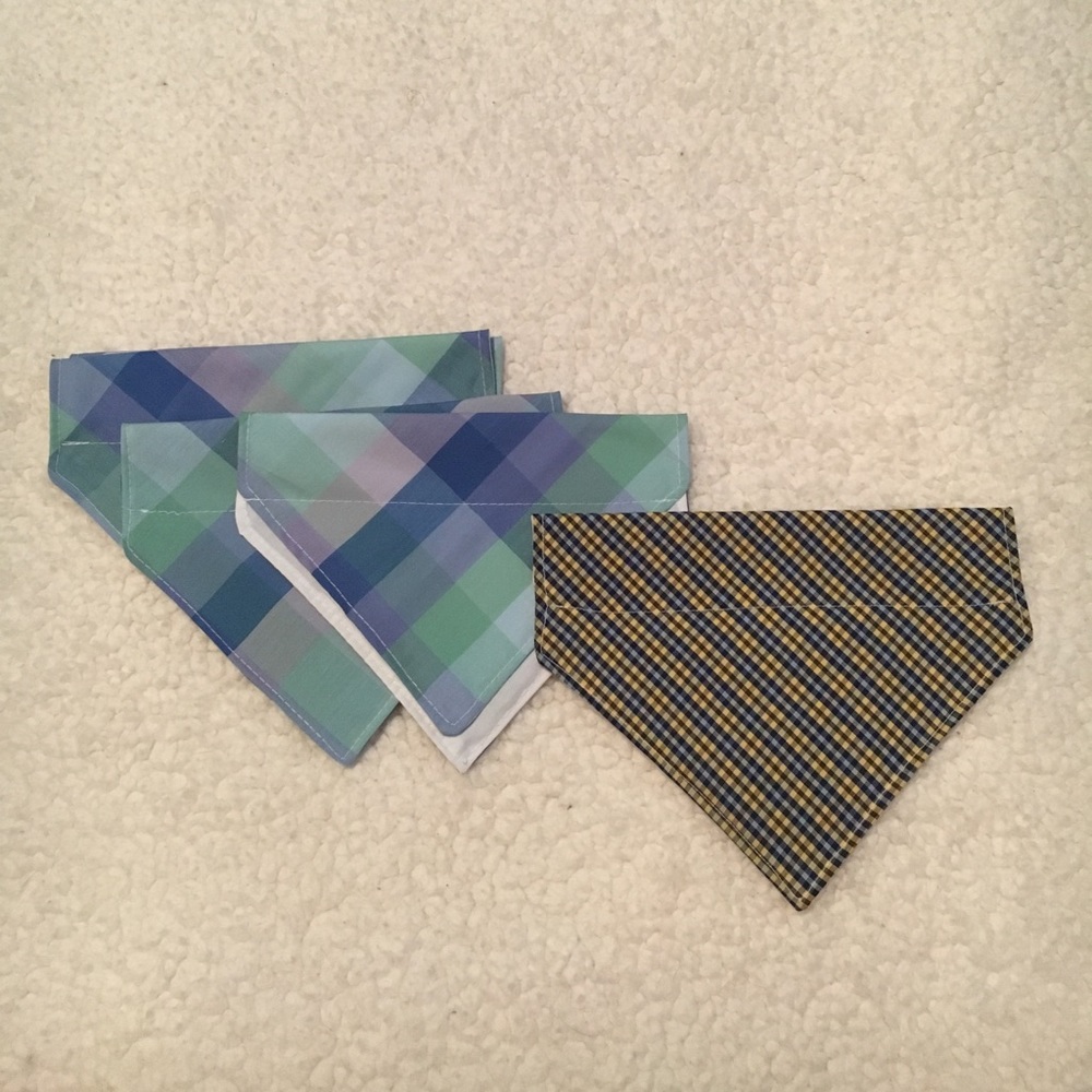 SOLD HANDCRAFTED puppy/dog/cat collar bandanas! - Picture 6 of 7