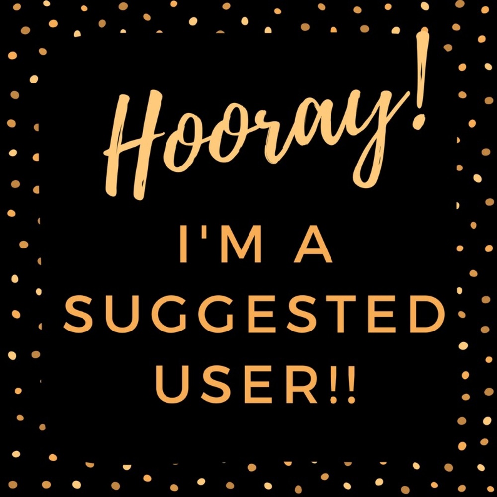 I'm a Suggested User!!