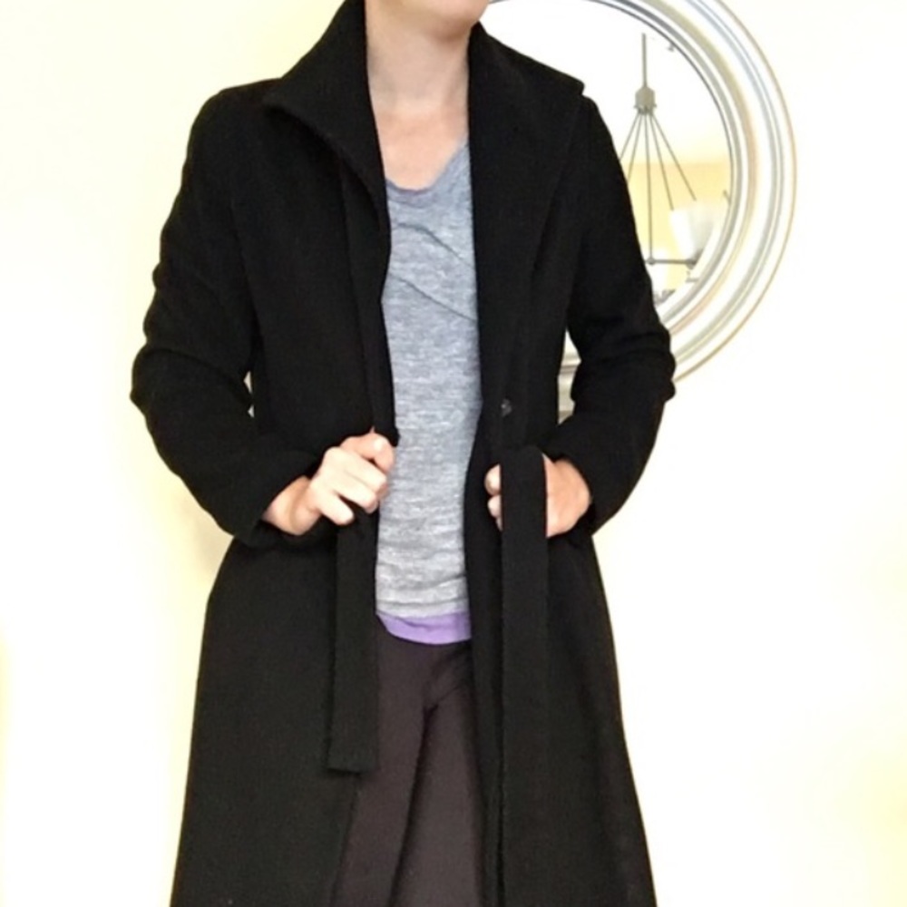 Calvin Klein wool trench