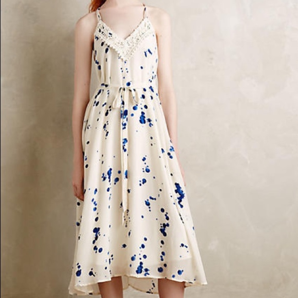 Anthropologie dress with fun details!