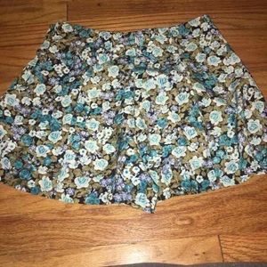 Floral shorts