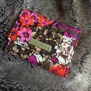 Vera Bradley Rosewood Trifold Wallet