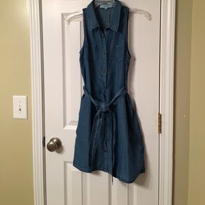 SALE!! Sleeveless Denim dress. Size small.