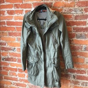 Army green jacket from H&M size 4