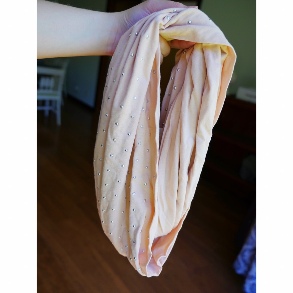 MUST GO--Studded H&M Infinity Scarf