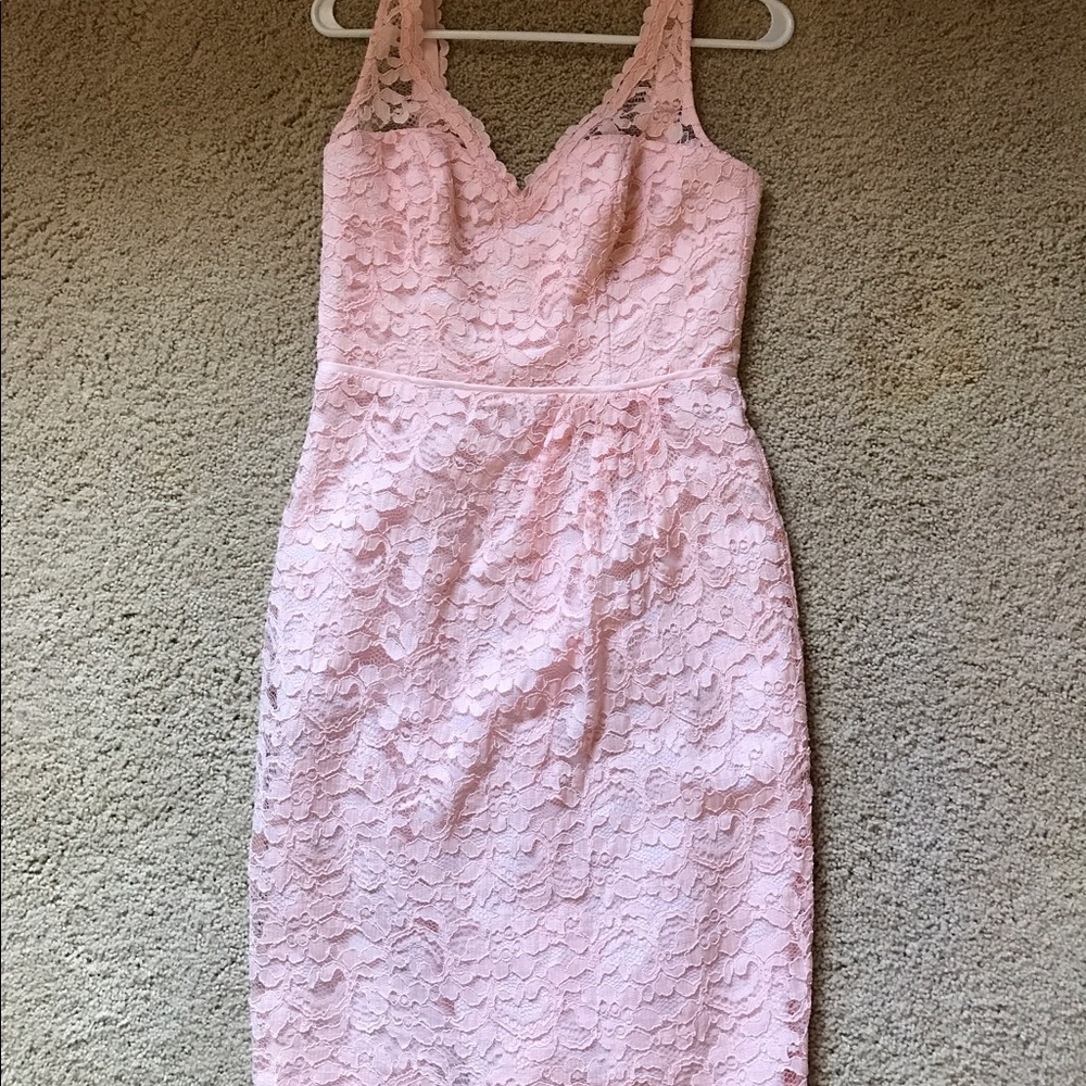 David's Bridal lace dress