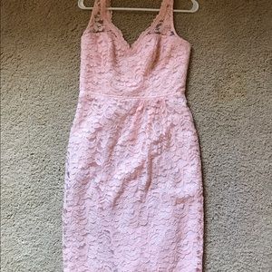 David's Bridal lace dress