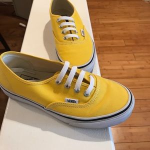 Yellow Vans