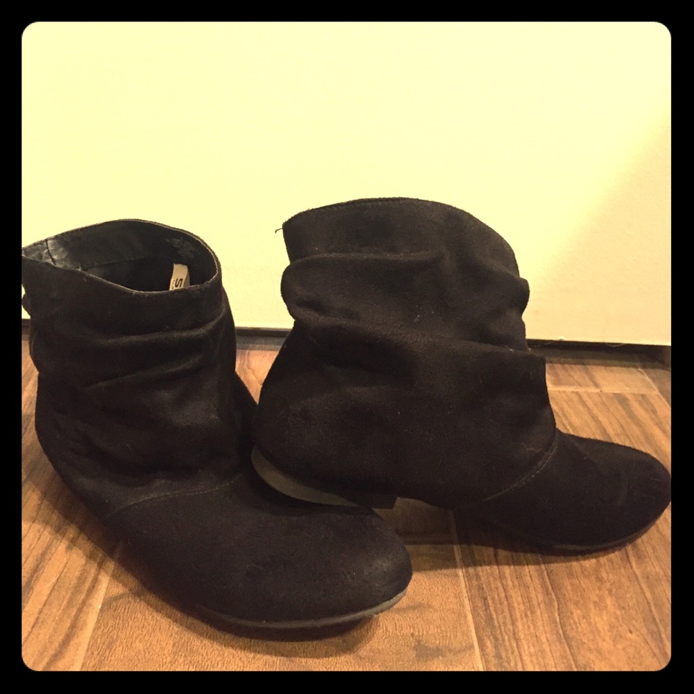 Black booties