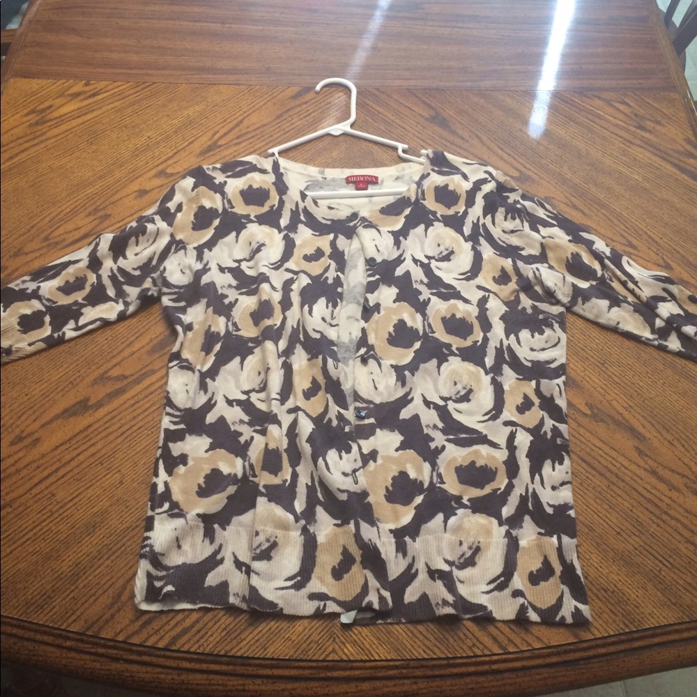 Merona Patterned Cardigan