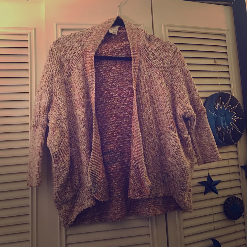 Multi colored cardigan!