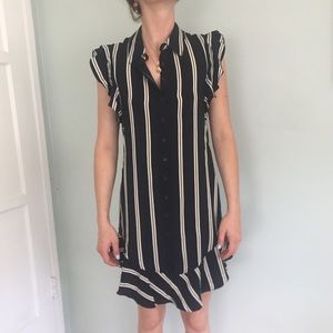 Intermix silk dress