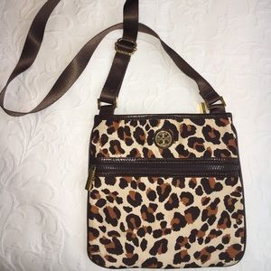 Authentic Leopard Tory Burch Handbag