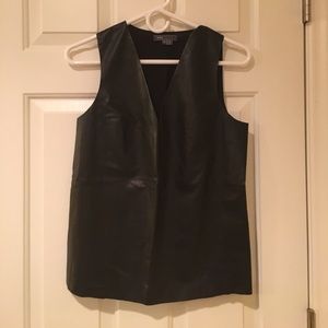 Vince Leather Tank