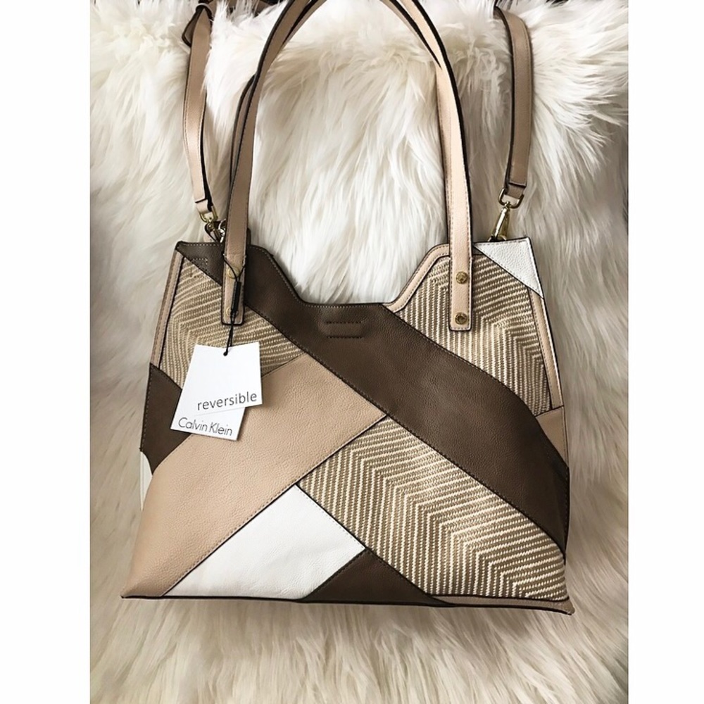 🚫SOLD 🚫NWT Calvin Klein Reversible Tote Bag