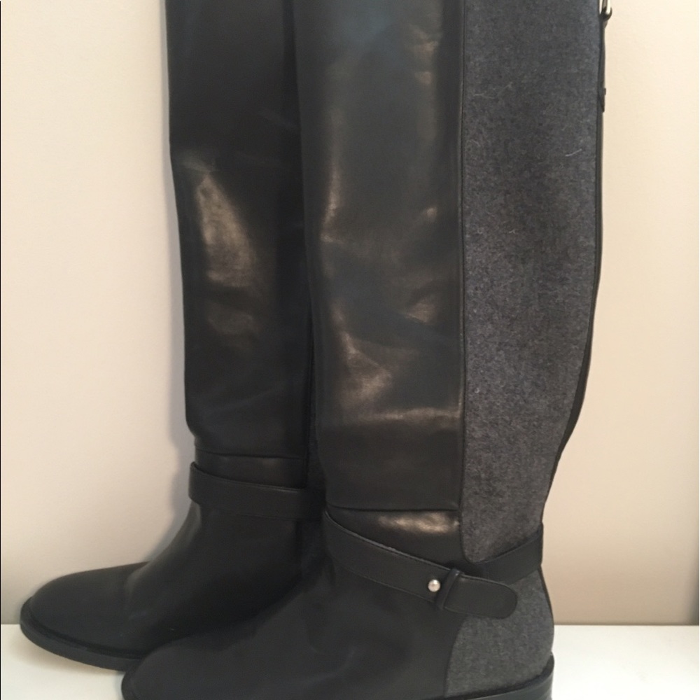 Zara basic knee boots