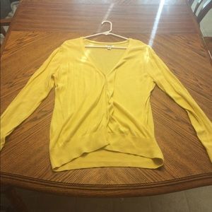 Yellow Cardigan