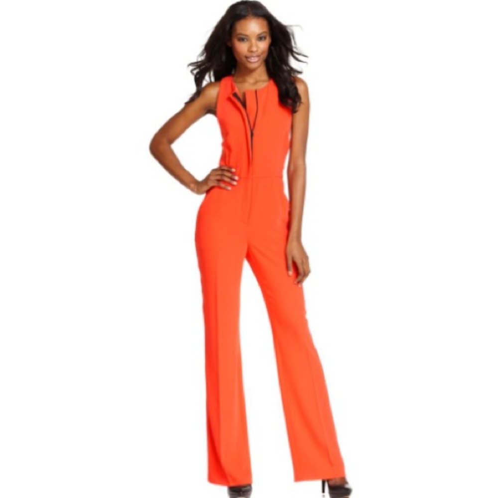 Rachel Roy Orange Jumpsuit