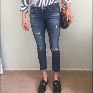 AG jeans. Very flattering