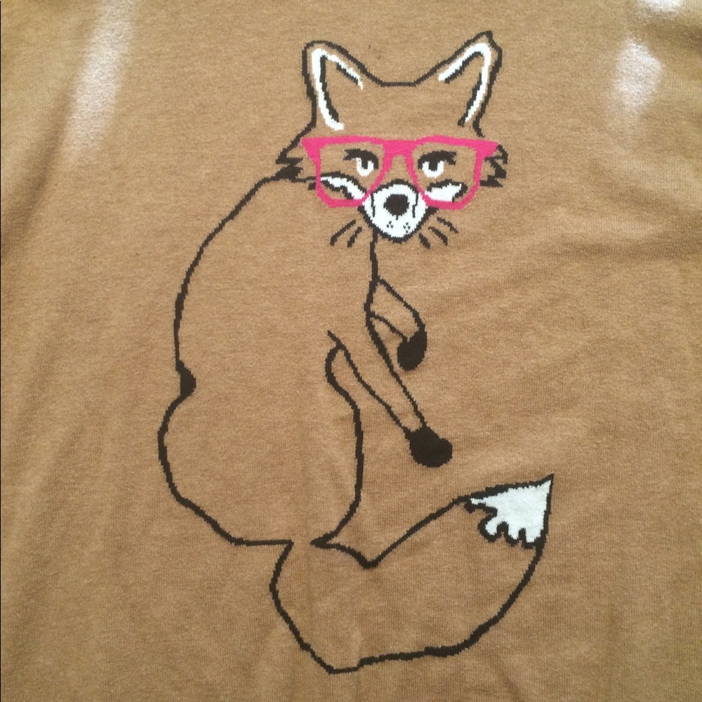 Hipster Fox Sweater