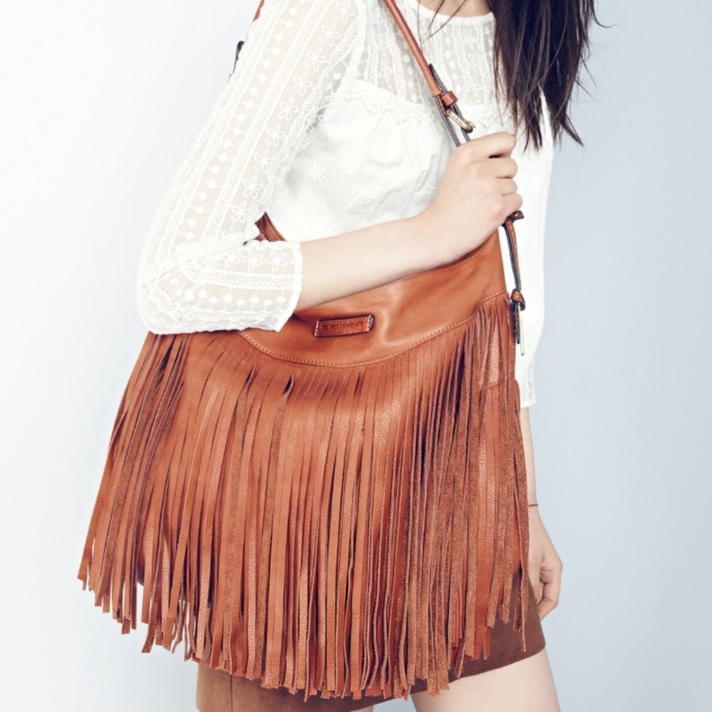 Frye Heidi fringe hobo bag