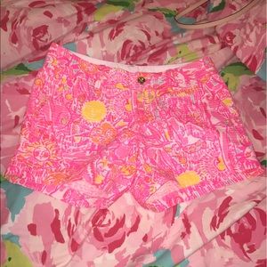 Lilly Pulitzer Callahan Shorts Sz 4 NWT