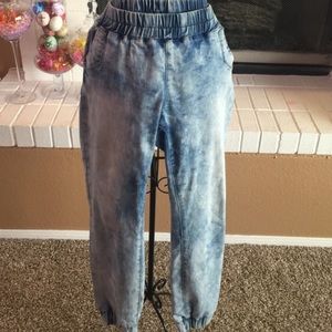 Acid Wash Joggers