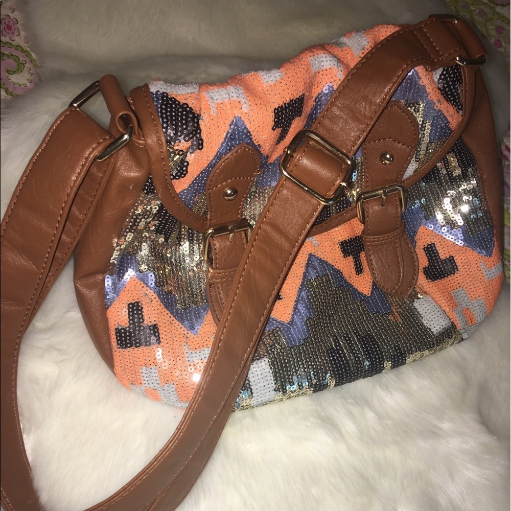 Sequin Shoulder Bag