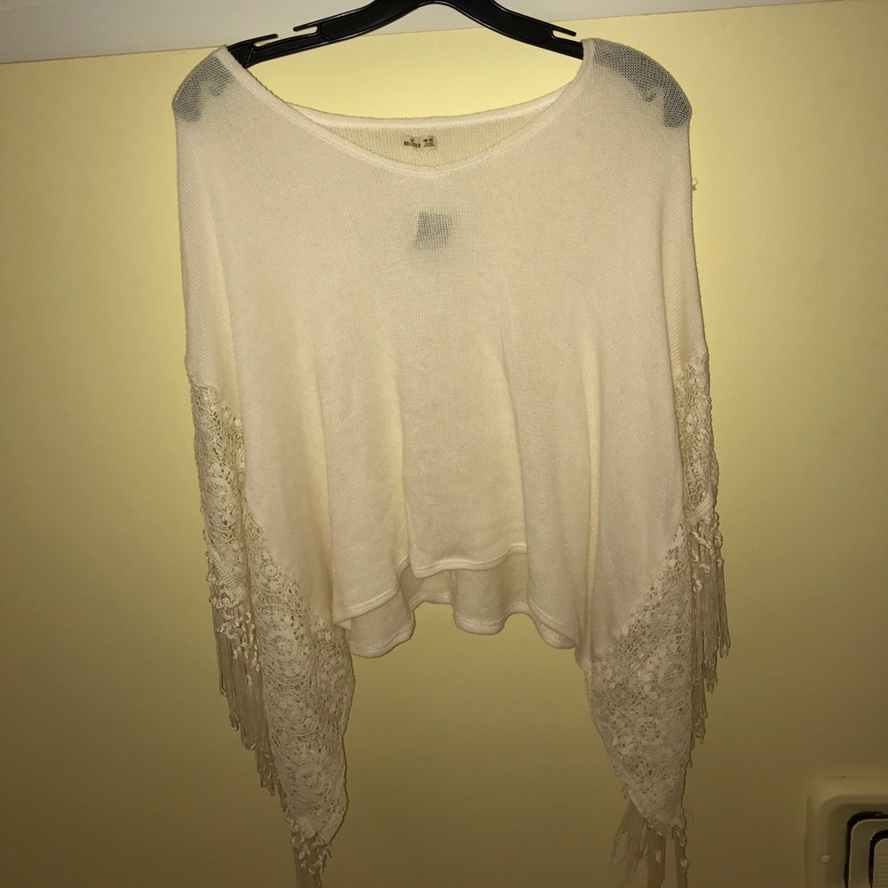 Hollister fringe top