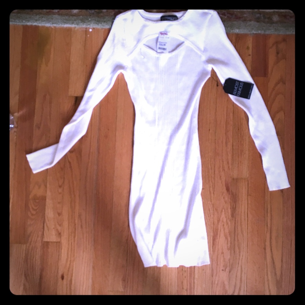 Long sleeve sweater dress