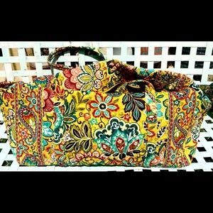 Brand New Vera Bradley Deluxe Duffel