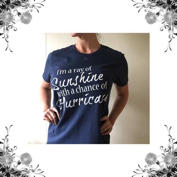 Navy 'Hurricane' Tee - Picture 4 of 6