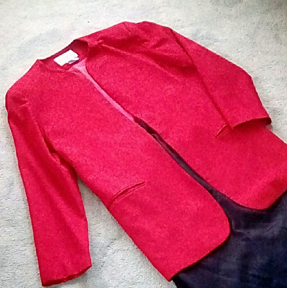 SPITALNICK Wool Crepe Unstructured Jacket