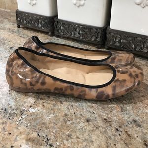 JCrew Leopard Flats
