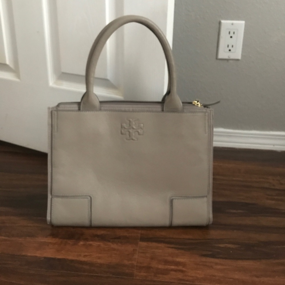 Ella canvas mini leather tote