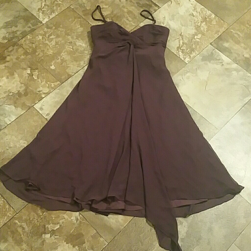 Formal Flowy Purple Dress