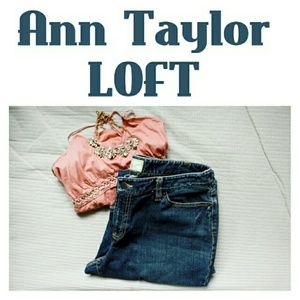 LOWEST Ann Taylor Loft Jeans "Curvy Boot"