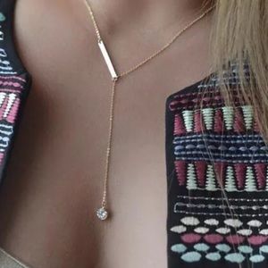 Jewel drop necklace 💎FREE💎 with purchase