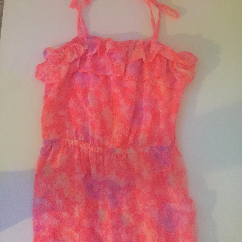 Long Pink romper