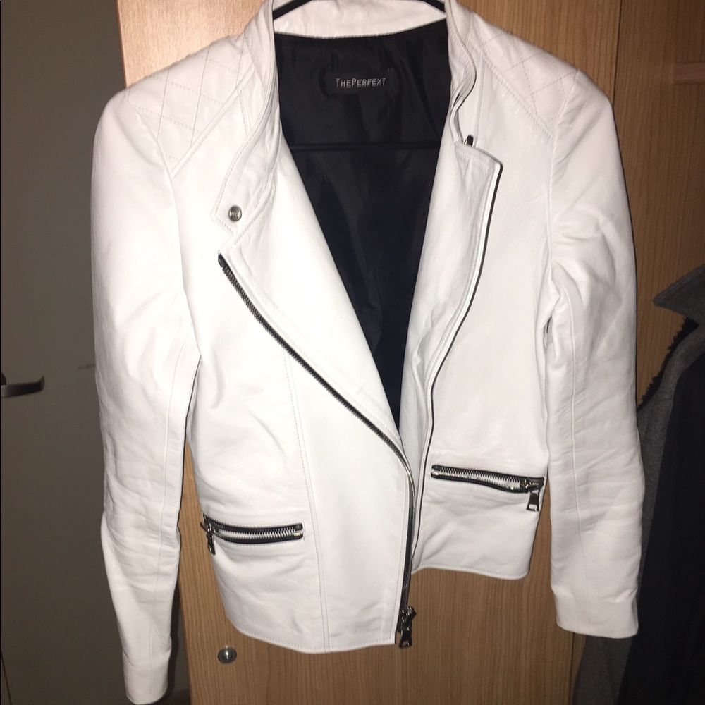 The Perfext leather jacket