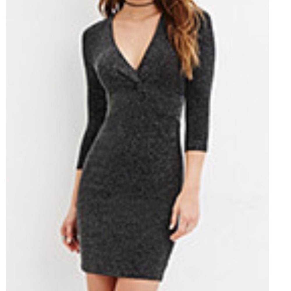 Forever 21 Black Sparkly Dress