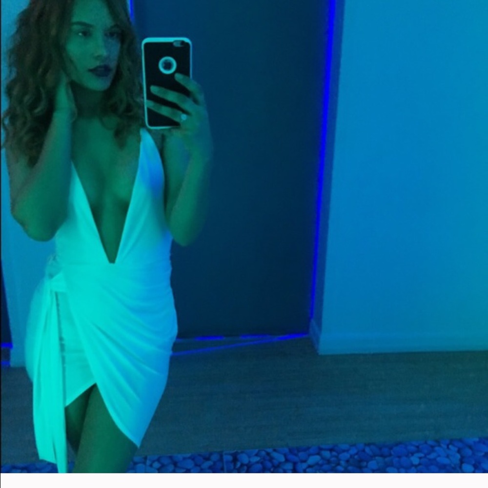White dress