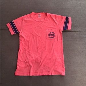 Victoria's Secret PINK neon orange T-shirt