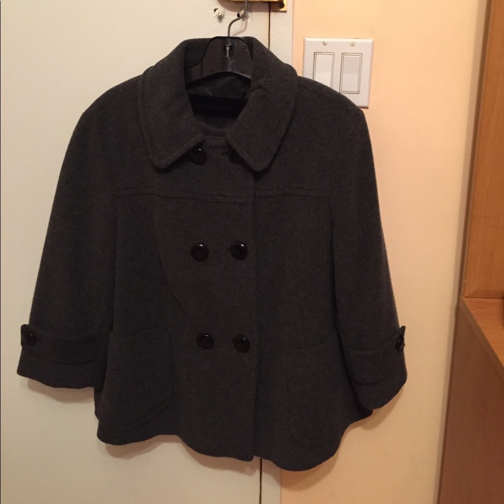 Women's wool pea coat