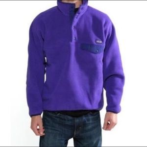 Purple Patagonia Synchilla Pullover