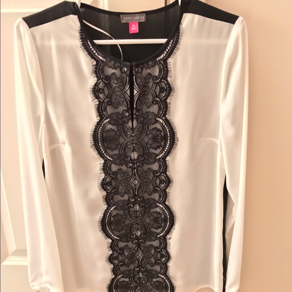 Vince Camuto silk blouse