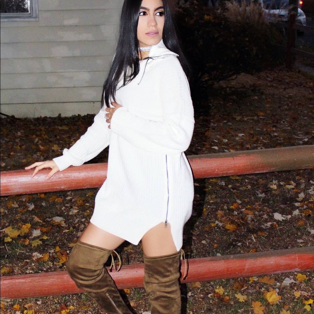 Sweater dress